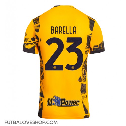 Dres Inter Milan Nicolo Barella #23 Tretina 2024-25 Krátky Rukáv